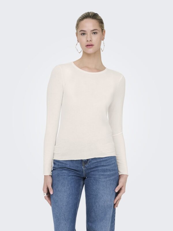 ONLY Top Virro Neck  Egret