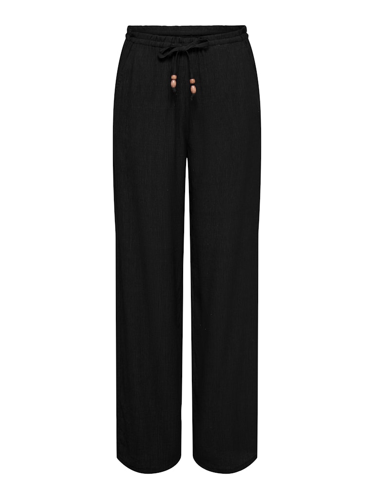 Only broek OnlNele Wide pant Black