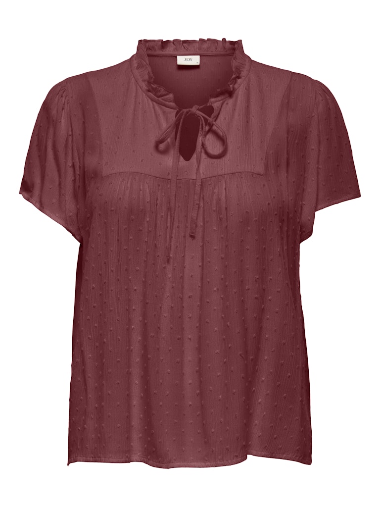 JDY Top Lima chateau Oxblood red