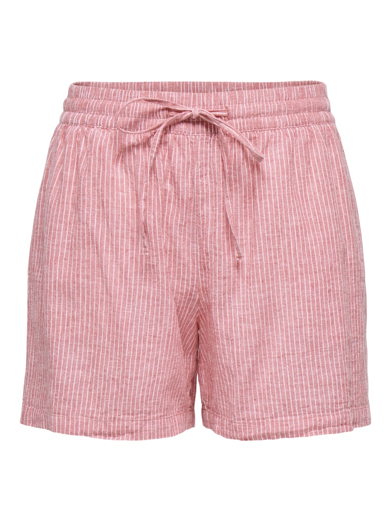 JDY Mila Linnen Short/ Calypso Coral