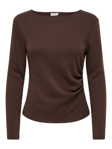 JDY T-shirt Liva Coffee bean