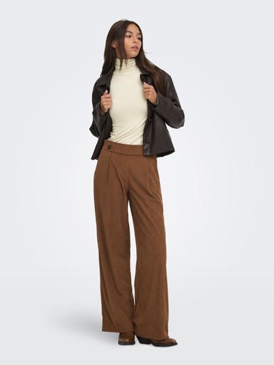 JDY Geggo cord pant Bison